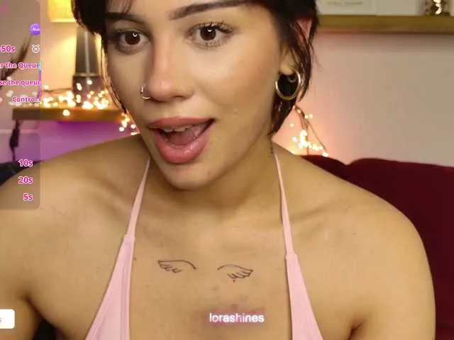 LoraShines — i am the wildest in private show :P