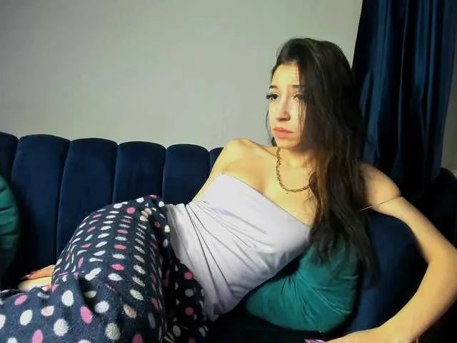 LucyLips — Tell me your ideas to spice up this day :)  New girl here - Goal: Could you take off my clothes?#teen #petite  18 #skinny #new