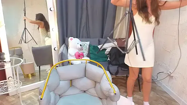 KitKatie — make nipples hard under a jacket