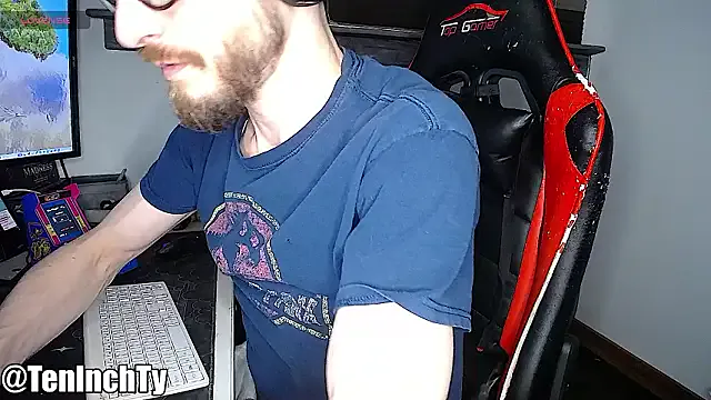 teninchty — Get hard and give myself a hot blowjob