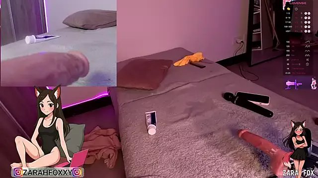 ZaraaFox on StripChat 